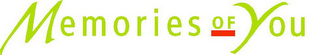 MEMORIES OF YOU logo
