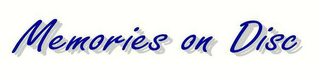 MEMORIES ON DISC logo