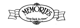 MEMORIES "STEP BACK IN TIME" logo