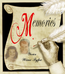 MEMORIES YEAR WINE TYPE logo