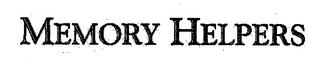 MEMORY HELPERS logo