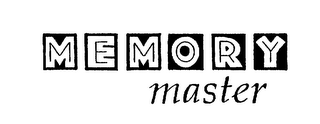 MEMORY MASTER logo