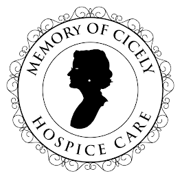 MEMORY OF CICELY HOSPICE CARE logo