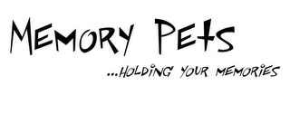 MEMORY PETS ...HOLDING YOUR MEMORIES logo