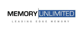 MEMORY UNLIMITED LEADING EDGE MEMORY logo