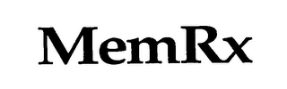 MEMRX logo