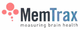 MEMTRAX MEASURING BRAIN HEALTH logo