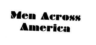 MEN ACROSS AMERICA logo