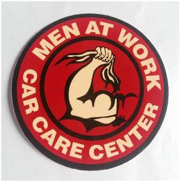 MEN AT WORK CAR CARE CENTER logo