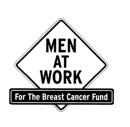 MEN AT WORK FOR THE BREAST CANCER FUND logo