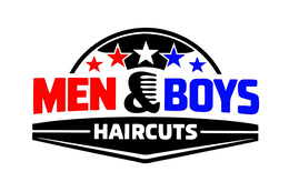 MEN & BOYS HAIRCUTS logo