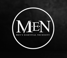M·E·N MEN'S ESSENTIAL NECESSITY logo