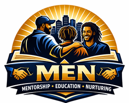 MEN MENTORSHIP EDUCATION NURTURING logo