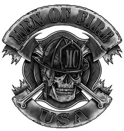 MEN OF FIRE MC USA logo