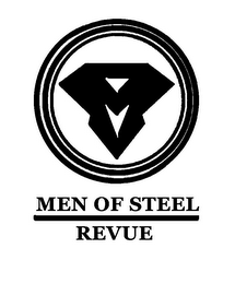 MEN OF STEEL REVUE logo