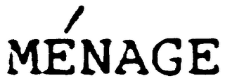 MENAGE logo