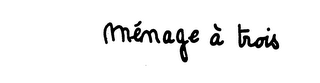MENAGE A TROIS logo