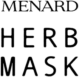 MENARD HERB MASK logo