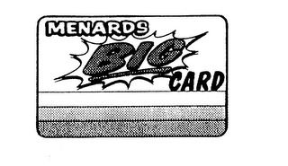 MENARDS BIG CARD logo