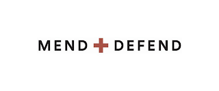 MEND + DEFEND logo