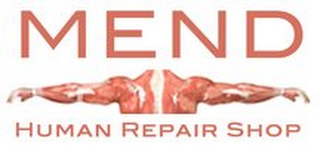 MEND HUMAN REPAIR SHOP logo