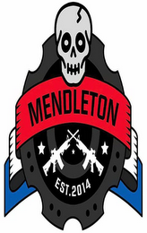 MENDLETON EST. 2014 logo