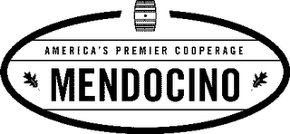 MENDOCINO AMERICA'S PREMIER COOPERAGE logo