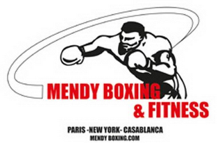 MENDY BOXING & FITNESS PARIS -NEW YORK-CASABLANCA MENDY BOXING.COM logo