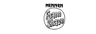 MENNEN FOAM SHAVE logo