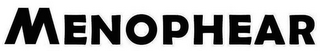 MENOPHEAR logo