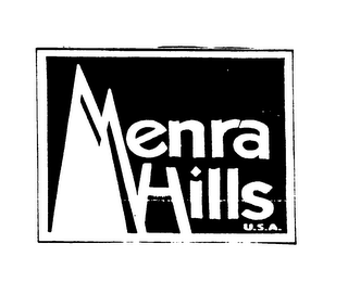 MENRA HILLS U.S.A. logo