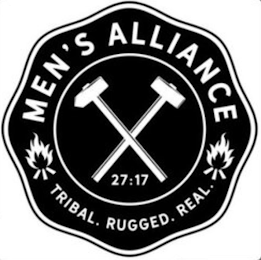 MEN'S ALLIANCE TRIBAL. RUGGED. REAL. 27:17 logo