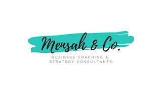 MENSAH & CO. BUSINESS COACHING & STRATEGY CONSULTANTS logo