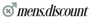 MENS.DISCOUNT logo