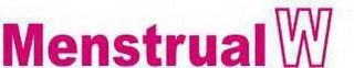 MENSTRUAL W logo