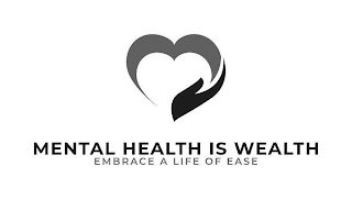 MENTAL HEALTH IS WEALTH EMBRACE A LIFE OF EASE logo