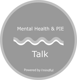 MENTAL HEALTH & PIE TALK POWERED BY I'MINDFUL logo