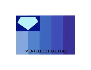 MENTELLECTUAL FLAG logo