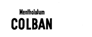 MENTHOLATUM COLBAN logo