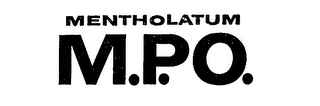 MENTHOLATUM M.P.O. logo