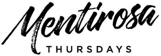 MENTIROSA THURSDAYS logo