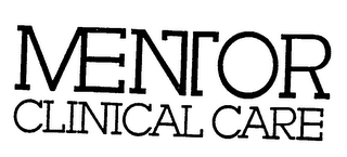 MENTOR CLINICAL CARE logo