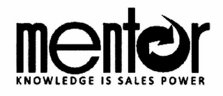 MENTOR KNOWLEDGE IS SALES POWER logo