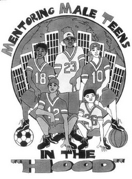 MENTORING MALE TEENS IN THE "HOOD" logo
