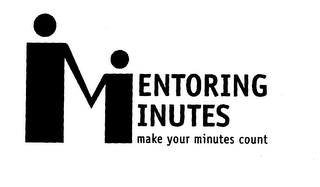 MENTORING MINUTES MAKE YOUR MINUTES COUNT logo