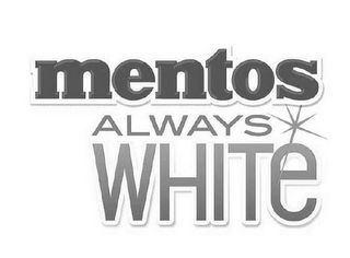 MENTOS ALWAYS WHITE logo