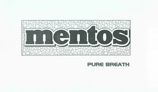 MENTOS PURE BREATH logo