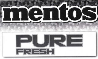MENTOS PURE FRESH logo