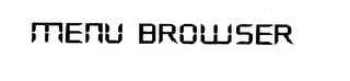 MENU BROWSER logo