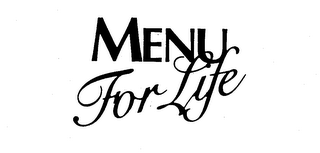MENU FOR LIFE logo